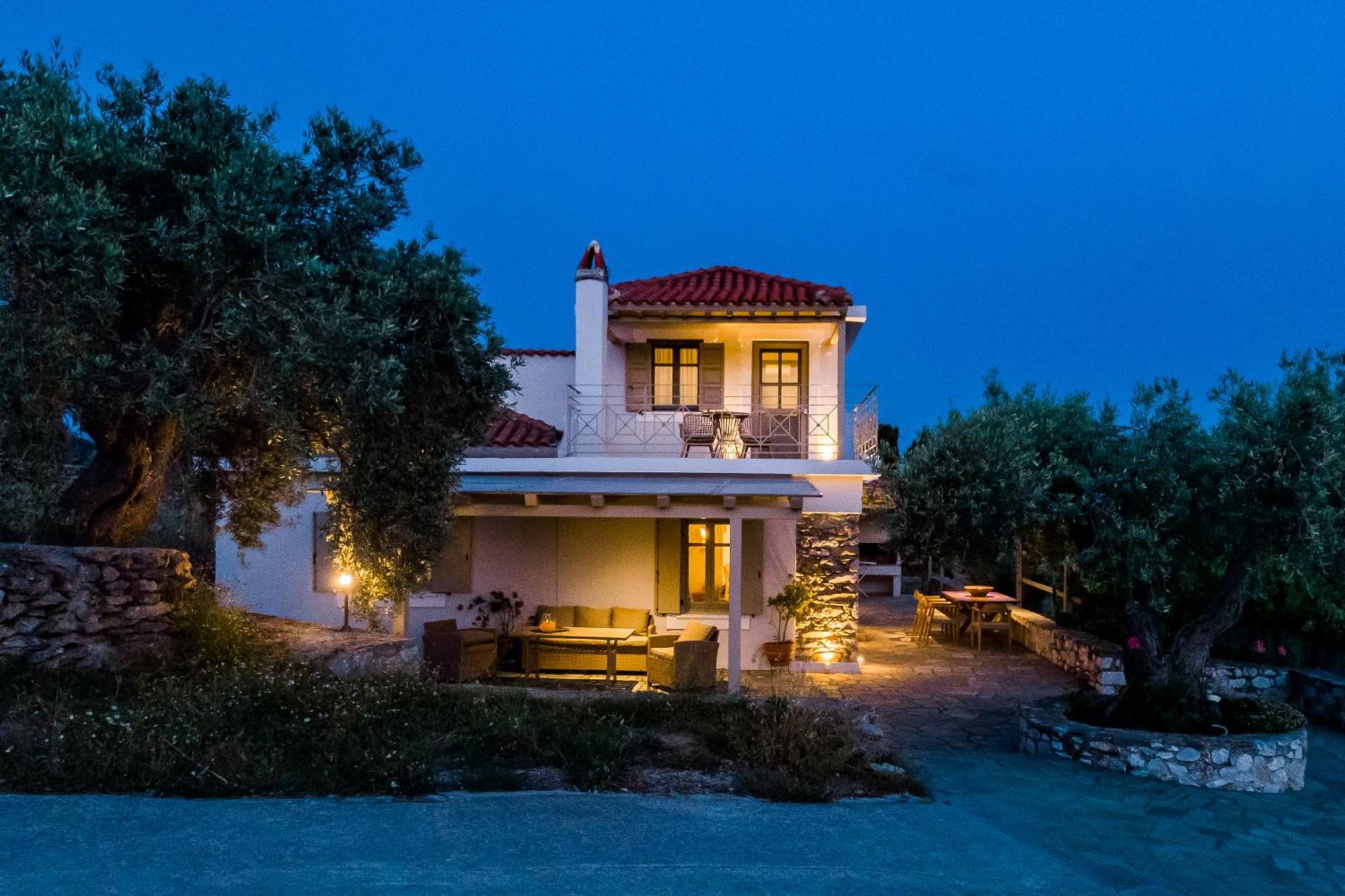 Villa Nektaria Alikias المظهر الخارجي الصورة