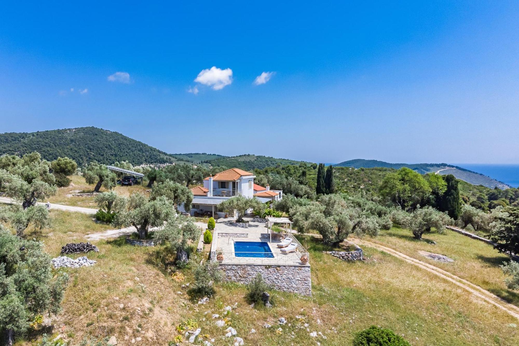 Villa Nektaria Alikias المظهر الخارجي الصورة