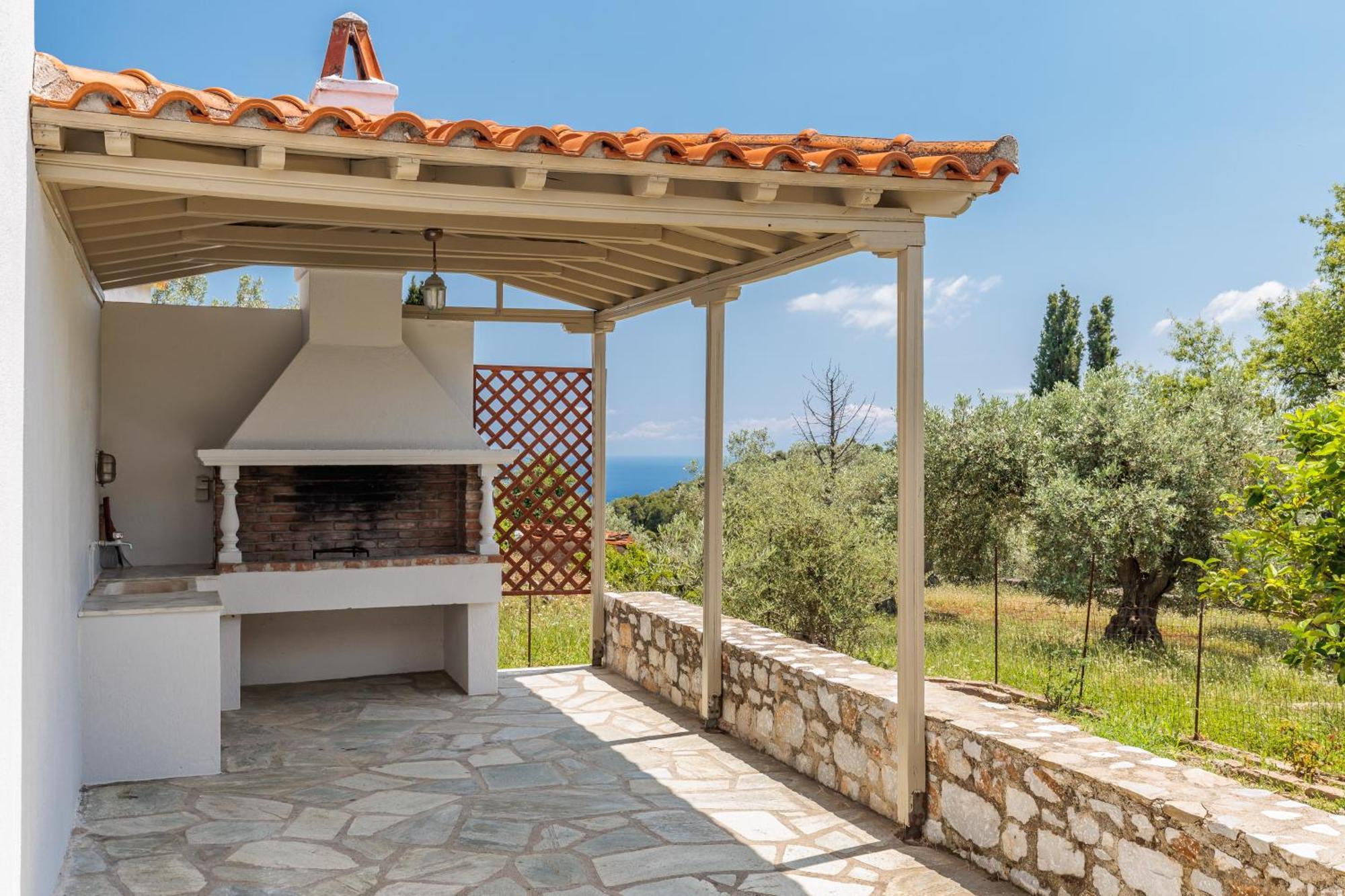 Villa Nektaria Alikias المظهر الخارجي الصورة