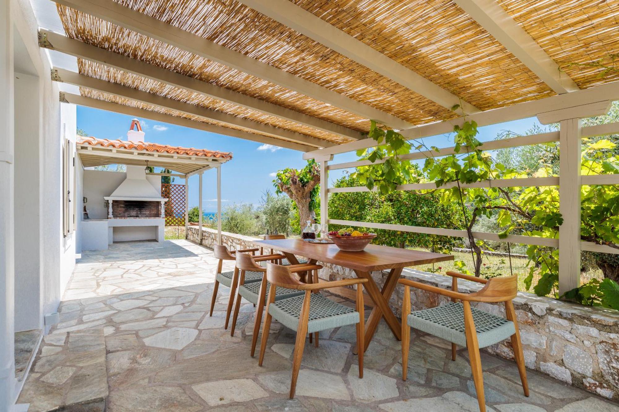 Villa Nektaria Alikias المظهر الخارجي الصورة