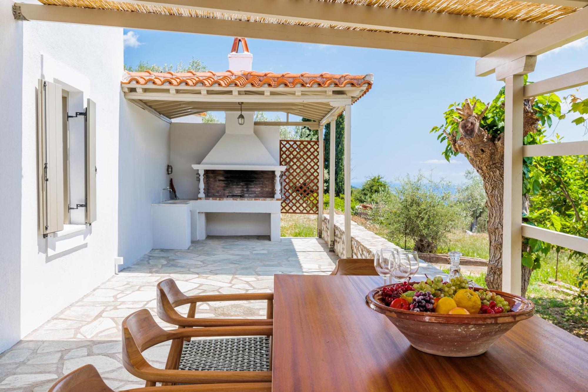 Villa Nektaria Alikias المظهر الخارجي الصورة