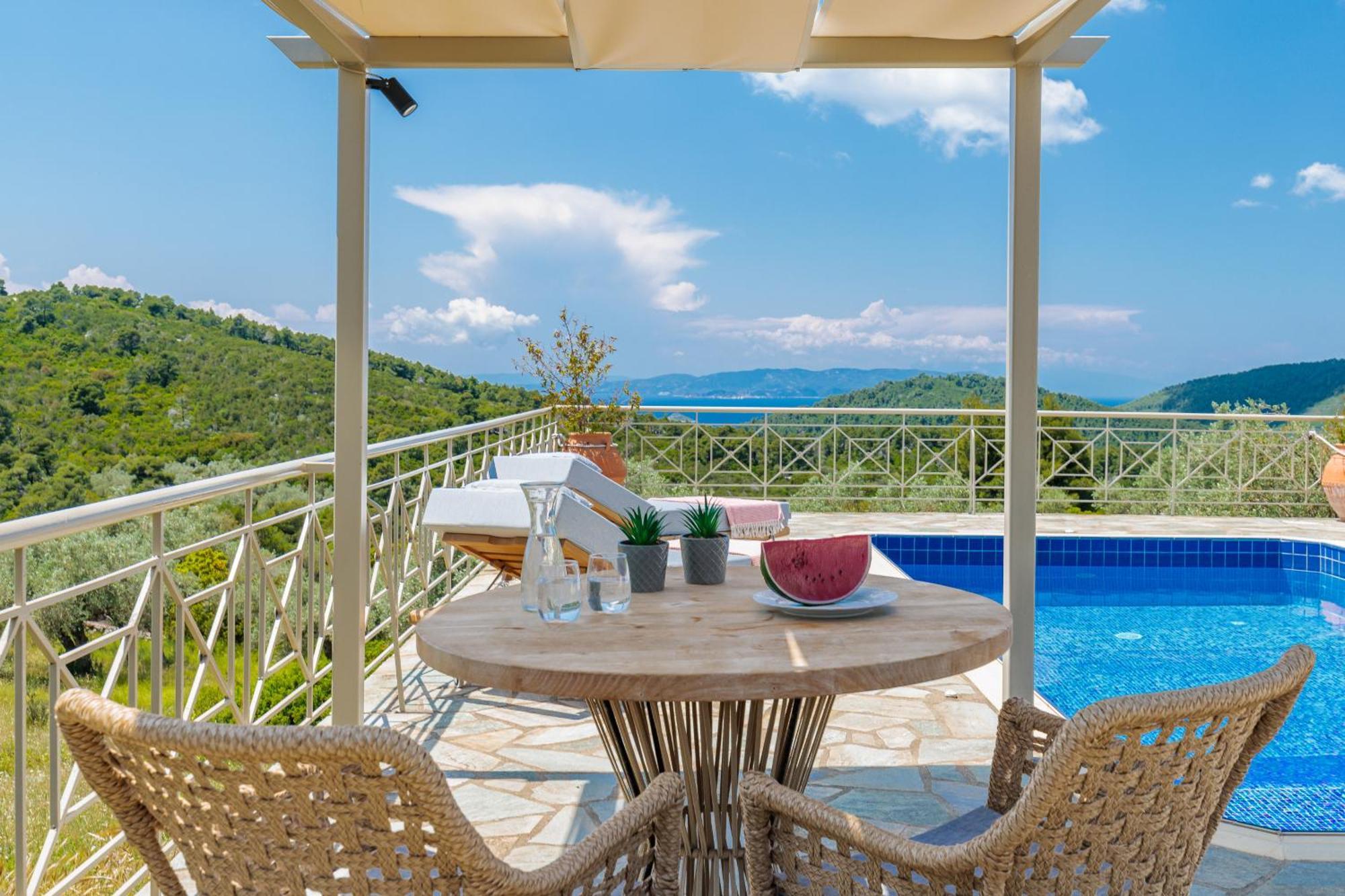 Villa Nektaria Alikias المظهر الخارجي الصورة